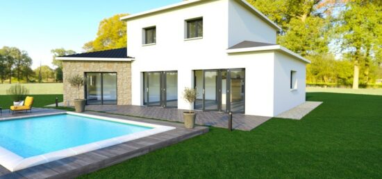 Maison neuve à Saint-Sylvestre, Nouvelle-Aquitaine