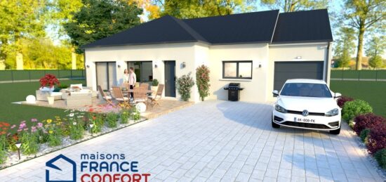 Maison neuve à Creully, Normandie