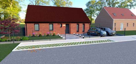 Maison neuve à Râches, Hauts-de-France