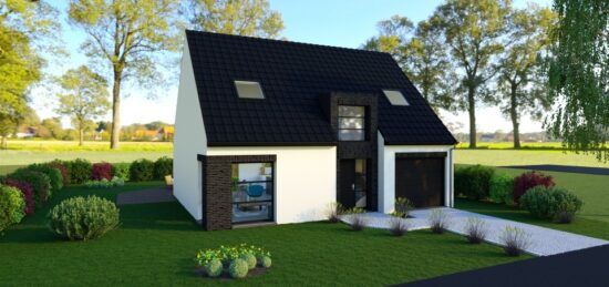 Maison neuve à , Nord