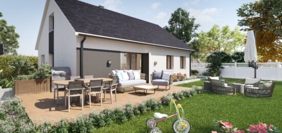 Maison neuve à Villelongue, Occitanie