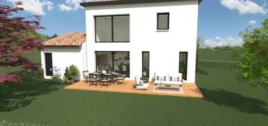 Maison neuve à Chamaret, Auvergne-Rhône-Alpes