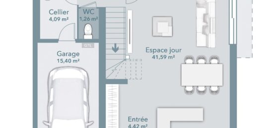 Maison neuve à , Gard