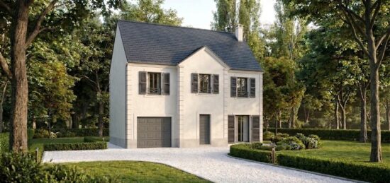 Maison neuve à Maulette, Île-de-France