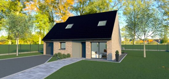 Maison neuve à Mons-en-Pévèle, Hauts-de-France