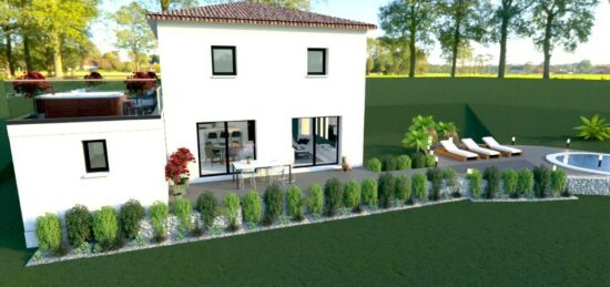 Maison neuve à Salavas, Auvergne-Rhône-Alpes