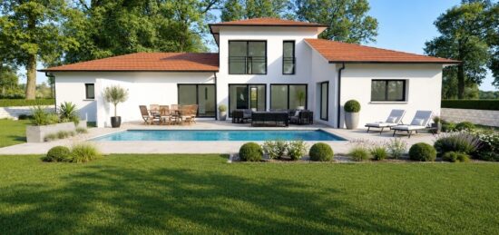 Maison neuve à Faramans, Auvergne-Rhône-Alpes