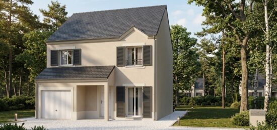 Maison neuve à Maulette, Île-de-France
