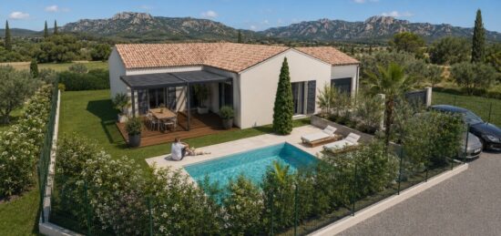 Maison neuve à Eyguières, Provence-Alpes-Côte d'Azur