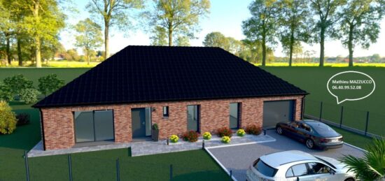 Maison neuve à Lambres-lez-Douai, Hauts-de-France