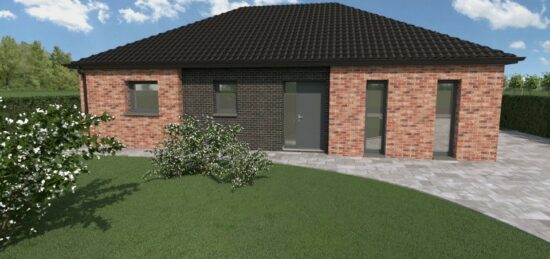 Maison neuve à Cuvillers, Hauts-de-France