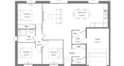 Le Poinçonnet Maison neuve - 2536370-5001modele620220503f6TgJ.jpeg Maisons France Confort