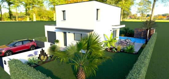Maison neuve à Théza, Occitanie