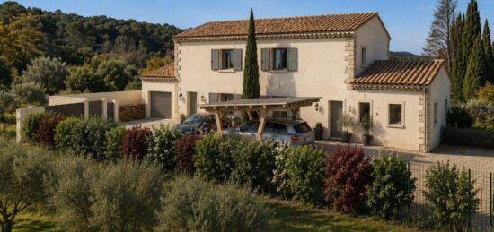 Maison neuve à Saint-Étienne-du-Grès, Provence-Alpes-Côte d'Azur
