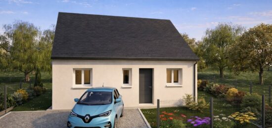 Maison neuve à Notre-Dame-d'Oé, Centre-Val de Loire