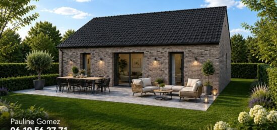 Maison neuve à , Nord