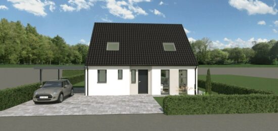Maison neuve à Nortkerque, Hauts-de-France