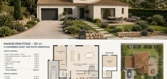 Maison neuve à Carnoules, Provence-Alpes-Côte d'Azur
