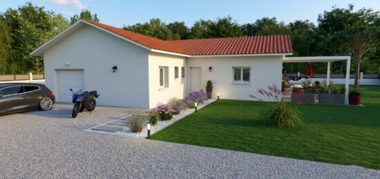 Maison neuve à , Ardèche