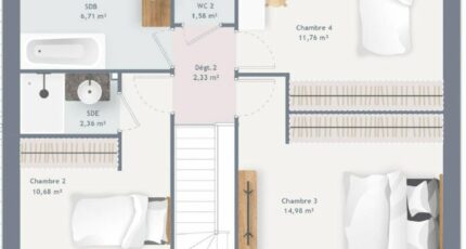 Forest-Saint-Julien Maison neuve - 2540243-3921modele7202302115aa9D.jpeg Maisons France Confort