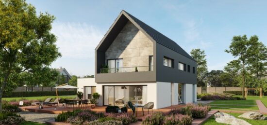 Maison neuve à , Bas-Rhin