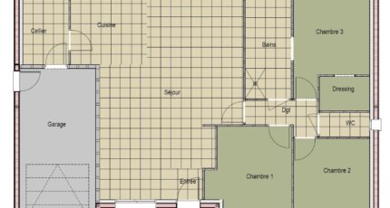 Coulans-sur-Gée Maison neuve - 2569830-6913modele820201118tb7WA.jpeg Maisons France Confort