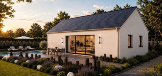 Maison neuve à Guer, Bretagne
