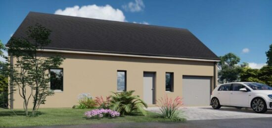 Maison neuve à Jarzé, Pays de la Loire
