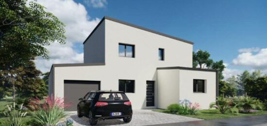 Maison neuve à Saint-Augustin-des-Bois, Pays de la Loire