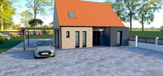 Maison neuve à Saint-Omer-Capelle, Hauts-de-France