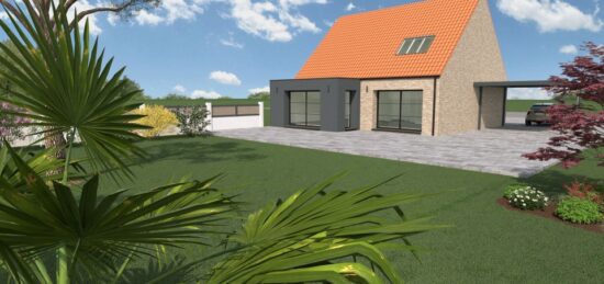 Maison neuve à , Pas-de-Calais
