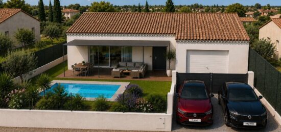 Maison neuve à Pélissanne, Provence-Alpes-Côte d'Azur