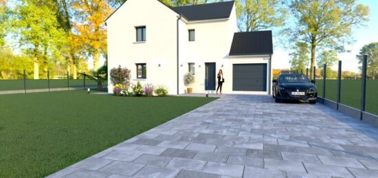 Maison neuve à Villers-Bocage, Normandie