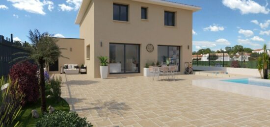 Maison neuve à Montagnac, Occitanie