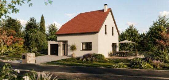 Maison neuve à , Bas-Rhin