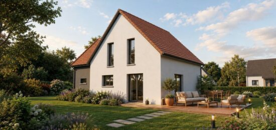 Maison neuve à , Bas-Rhin