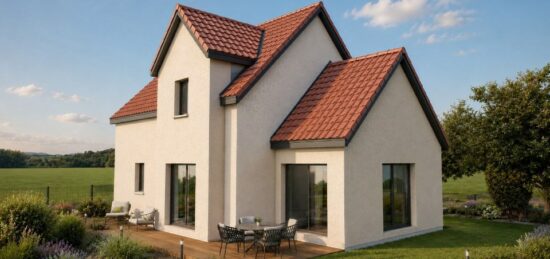 Maison neuve à , Bas-Rhin