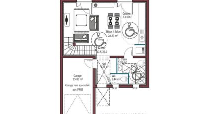 Saint-Georges-des-Coteaux Maison neuve - 2621926-3980modele820180824wGGF0.jpeg Maisons France Confort