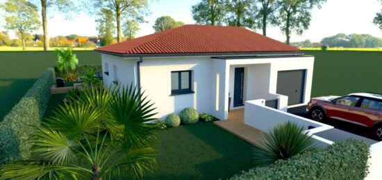 Maison neuve à Villemolaque, Occitanie