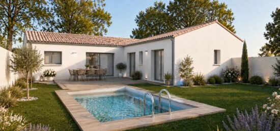 Maison neuve à Vérines, Nouvelle-Aquitaine