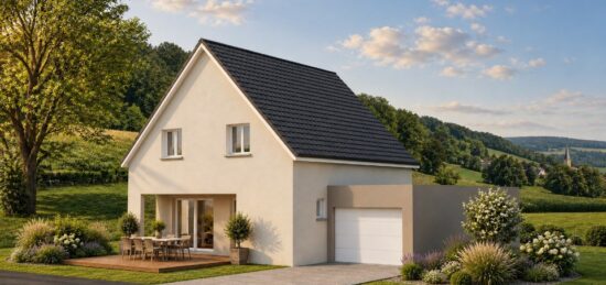 Maison neuve à , Bas-Rhin
