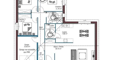 Poussignac Maison neuve - 2571700-3980modele920180824EJeHF.jpeg Maisons France Confort