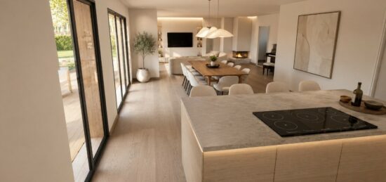 Maison neuve à Pessac, Nouvelle-Aquitaine