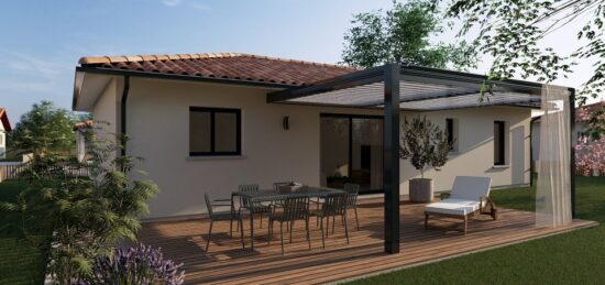 Maison neuve à Salles, Nouvelle-Aquitaine