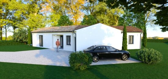 Maison neuve à Aumagne, Nouvelle-Aquitaine
