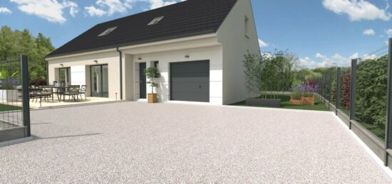 Maison neuve à Trouville-sur-Mer, Normandie