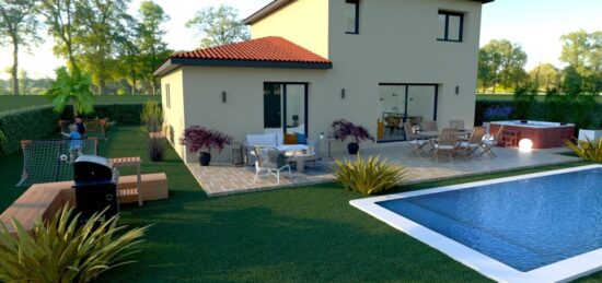 Maison neuve à Villeneuve-la-Rivière, Occitanie