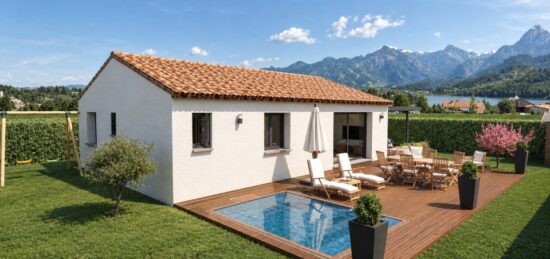 Maison neuve à Sisteron, Provence-Alpes-Côte d'Azur