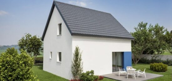 Maison neuve à , Bas-Rhin