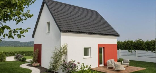 Maison neuve à , Bas-Rhin
